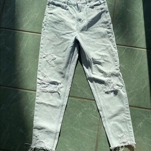 Gap Mom Jeans - Size 00/24 - Light Wash